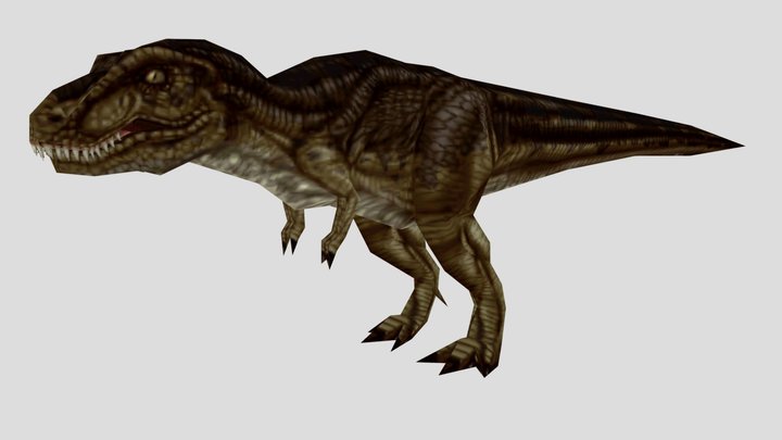 Dino Crisis 1 - Tyrannosaurus Rex 3D Model