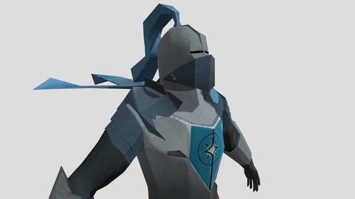 Grim Knight 3D Model