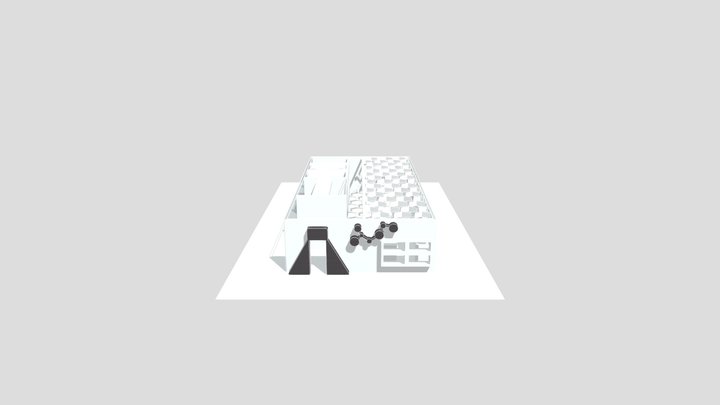 Fachada laboratorio 3D Model