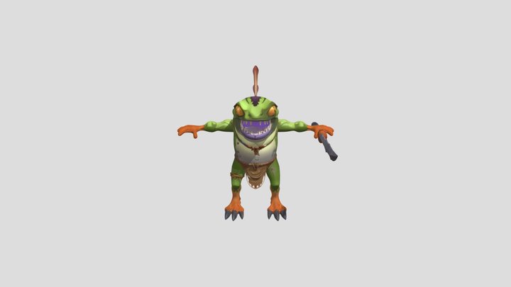 Murloc SAVAGE 3D Model