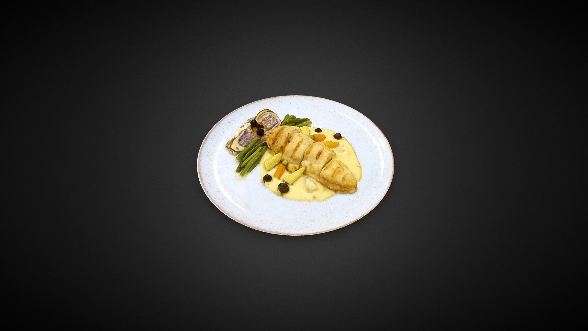Pollo a la mediterranea