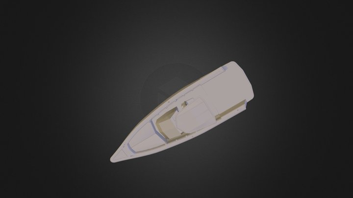 Keris 1trans Boat Move 3D Model