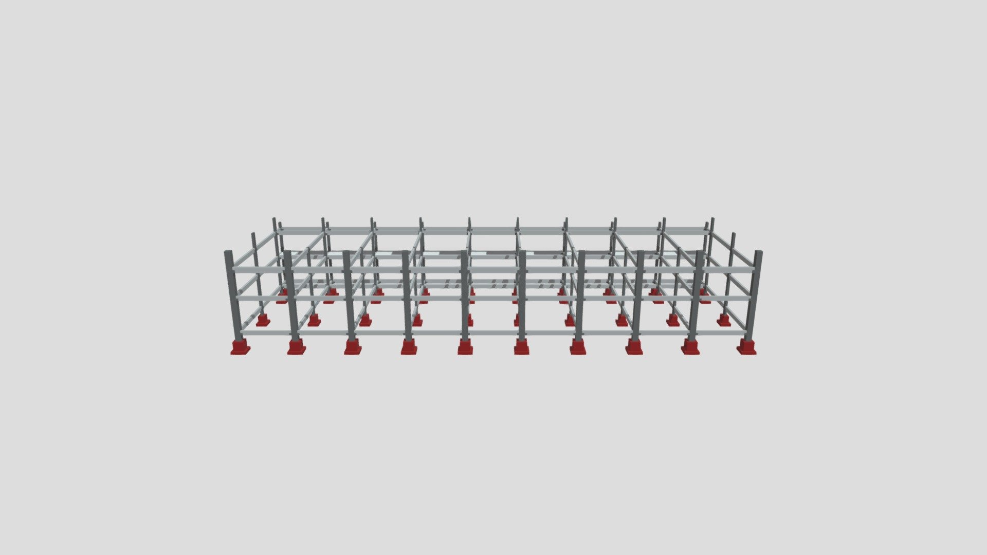 Modelagem Estrutural 3D - Comercial 02