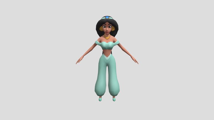Jasmine 3D Model