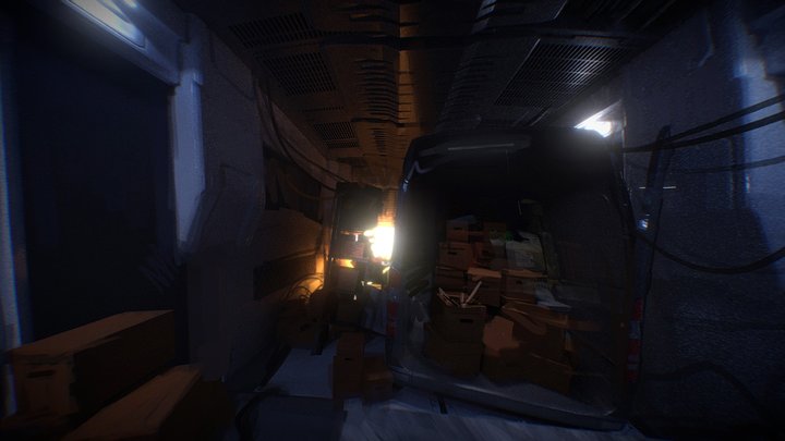 Secret Panorama 3D Model