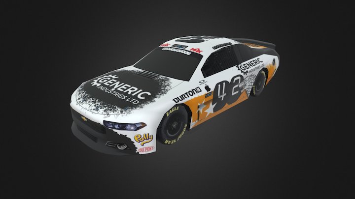 NASCAR Race car 3D Model