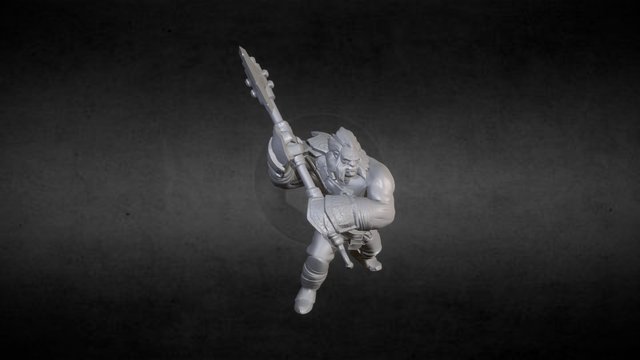 Dota 2 Axe 3D Model