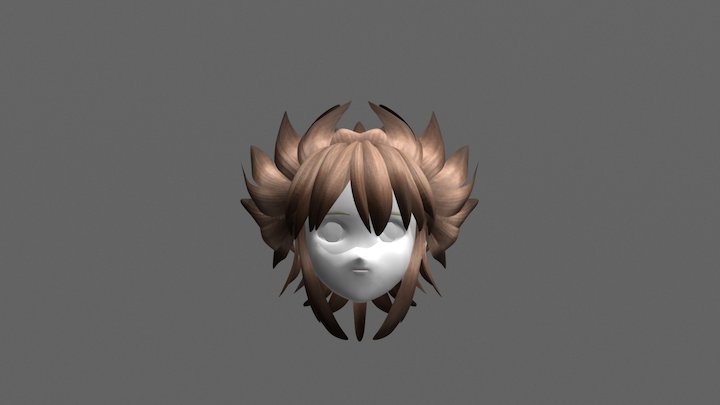 Hair1test 3D Model