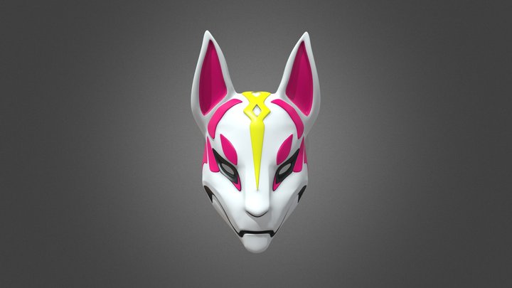 fox mask 3D Model