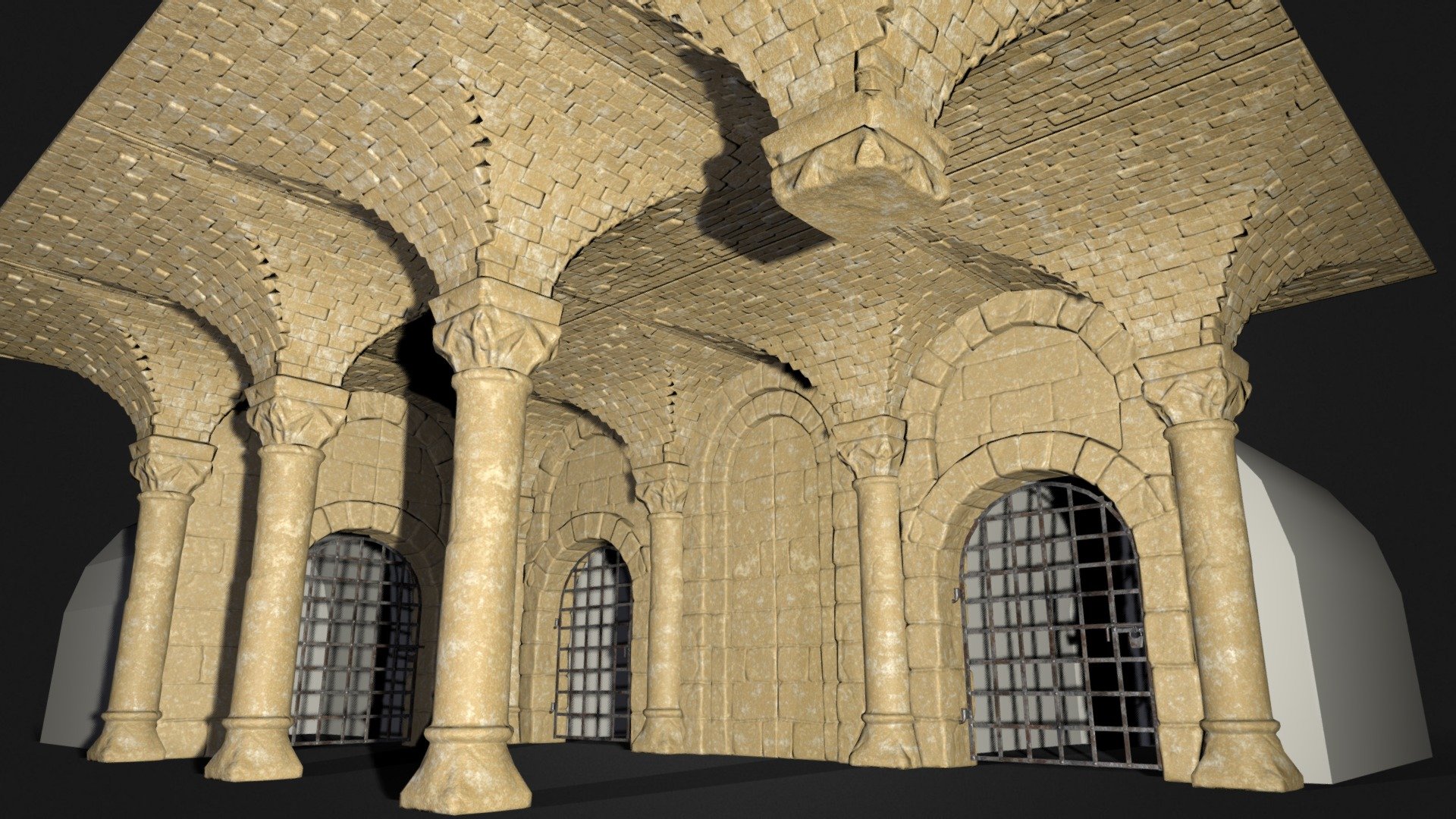 Archs, columns