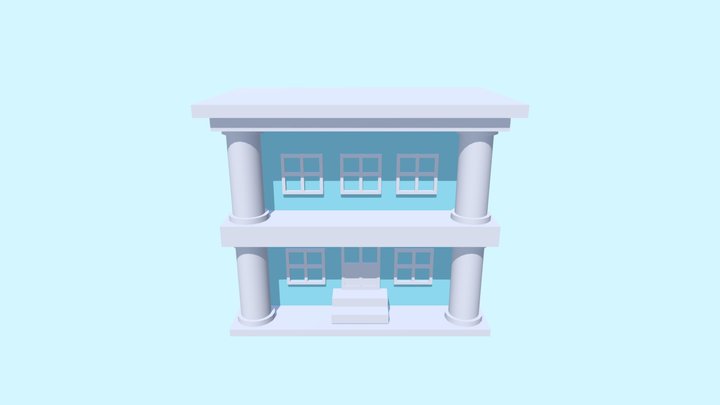 Bank 3D Model