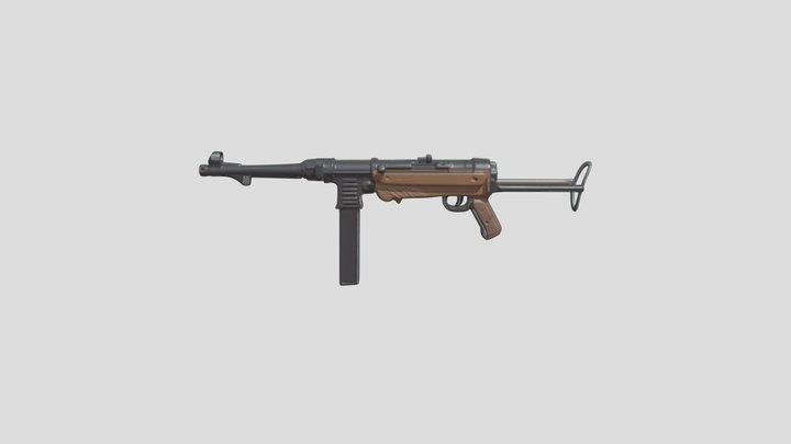 WW2 German MP40 Submachine Gun