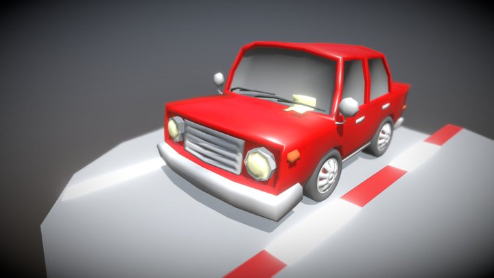 Parking ticket 3D Model