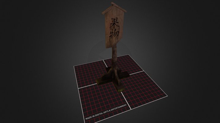Signpost 3D Model