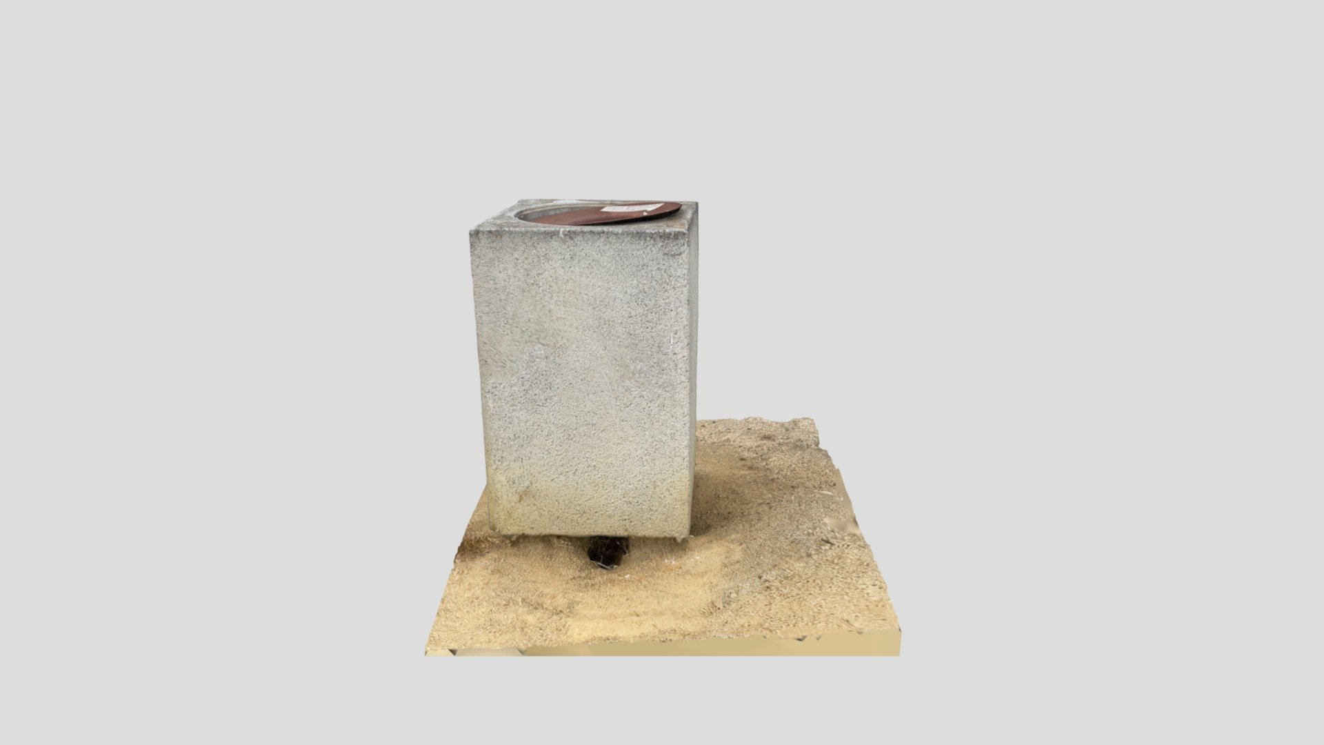 Square Trashcan