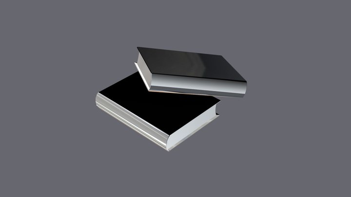 Books Project 3D Model