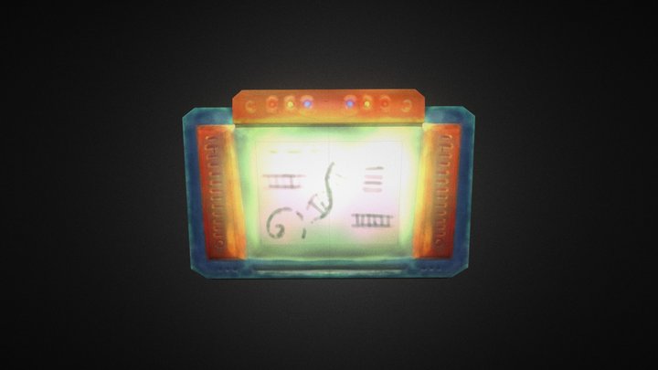 Monitor 3D Model