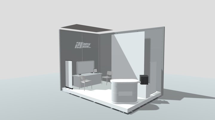 LMI Booth 3D Model