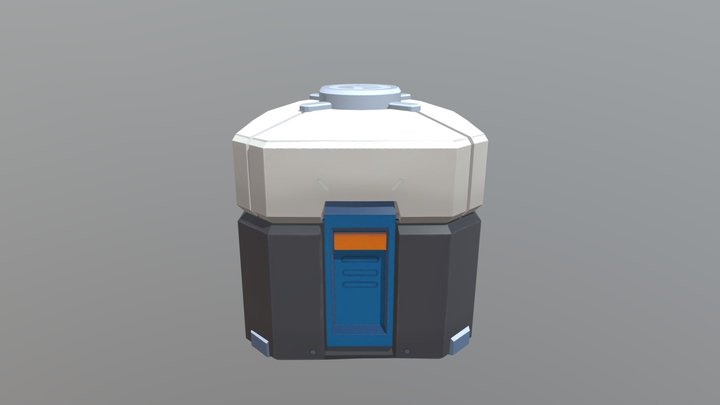 Loot Box 3D Model