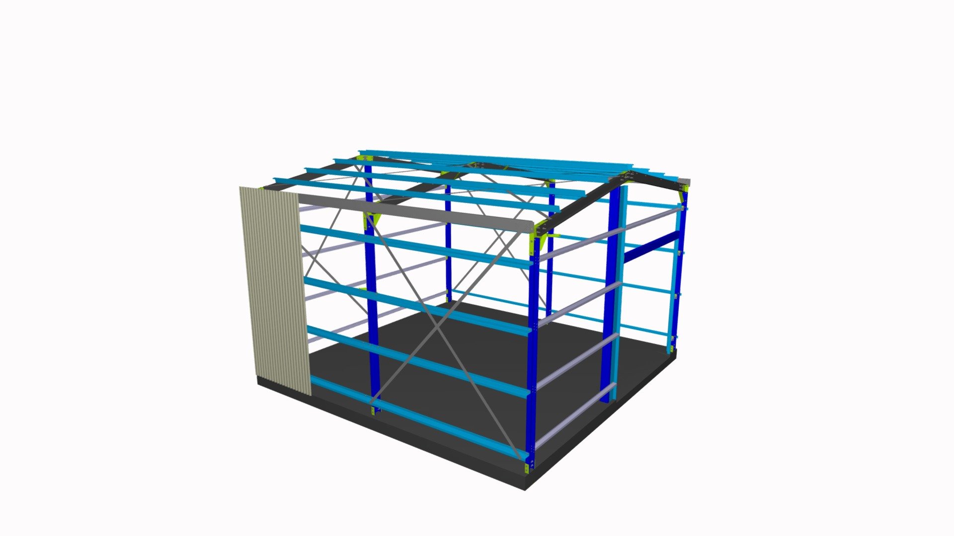 Wall sheeting 3D model by mchughsteel [1fe3420] Sketchfab