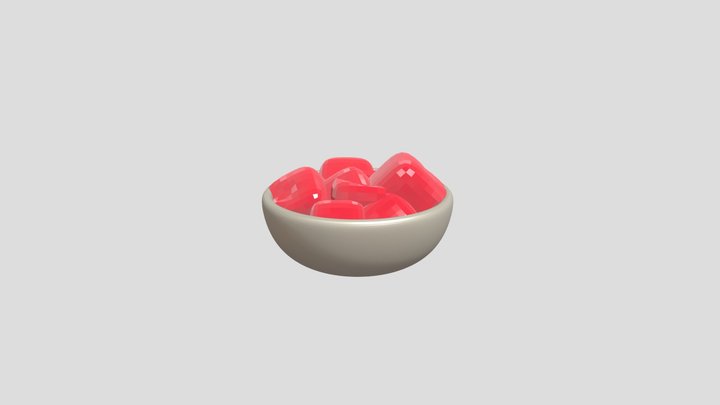 Bowl of Gelatin – Free 3D Model STL
