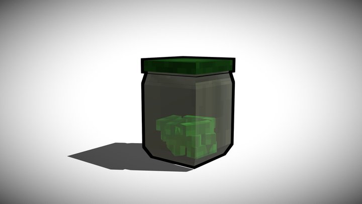 jar of pickles 3D Model