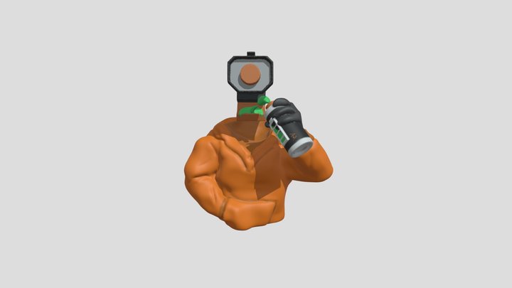 Digital Consumption small file 3D Model
