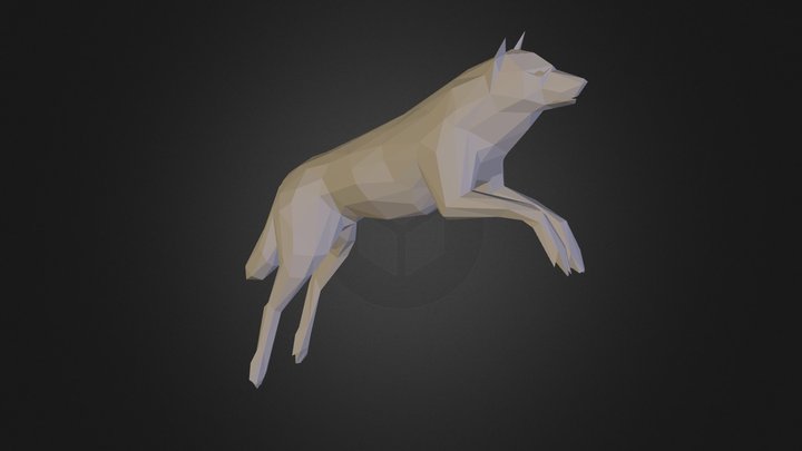 Wolf Tesselate 3D Model
