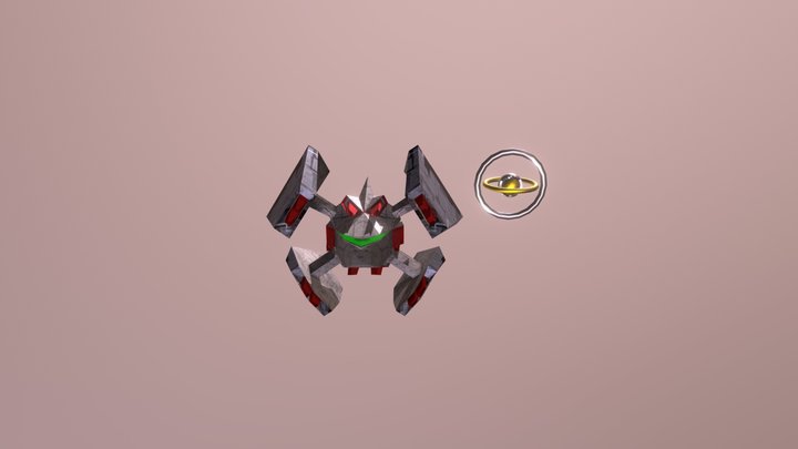 3D Stationary Ship 3D Model