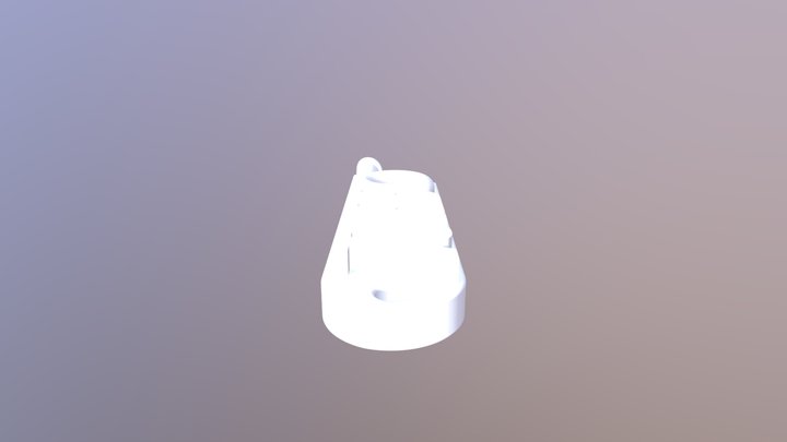 Turbo Keychain 3D Model
