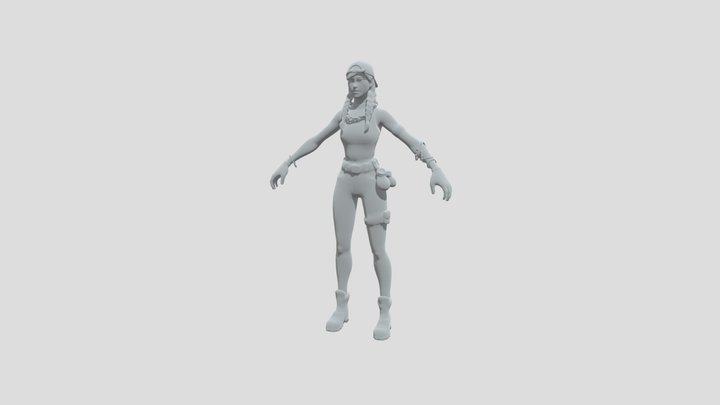 Aura-Fortnite 3D Model