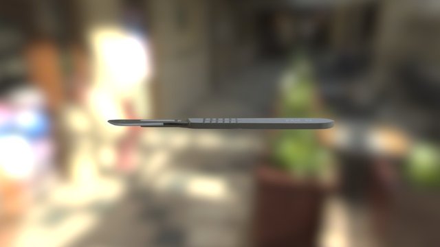 Scalpel 3D Model