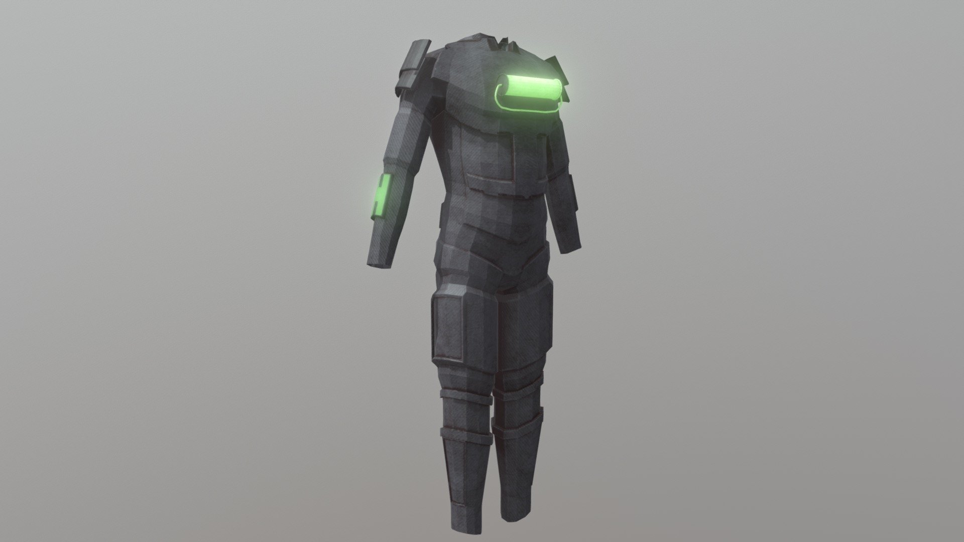 Carbon Fiber Armour Concept 3D model by Ethan Salter (itesalte103