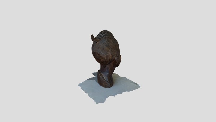 Bust Daylight Agisoft 3D Model