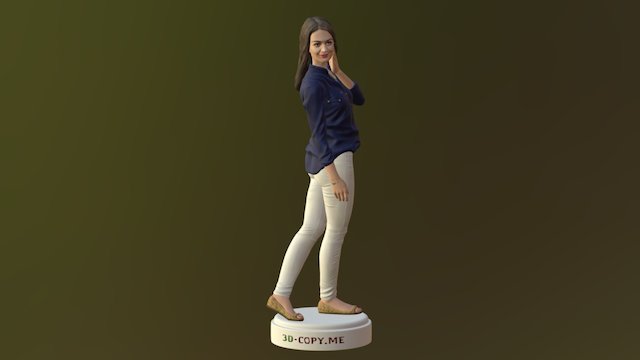 Девочка 3D Model