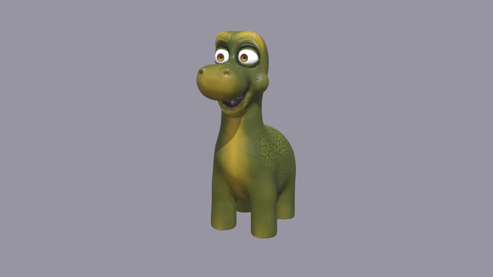 Greeno Dino 3D Model