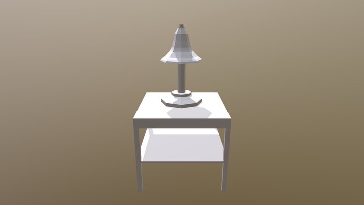 Nightstand lamp 3D Model