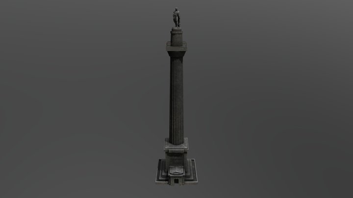 Nelson's Pillar 3D Model