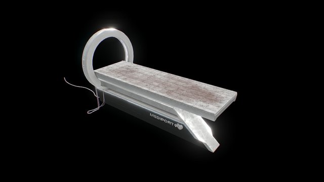 MediPort - used and worn 3D Model