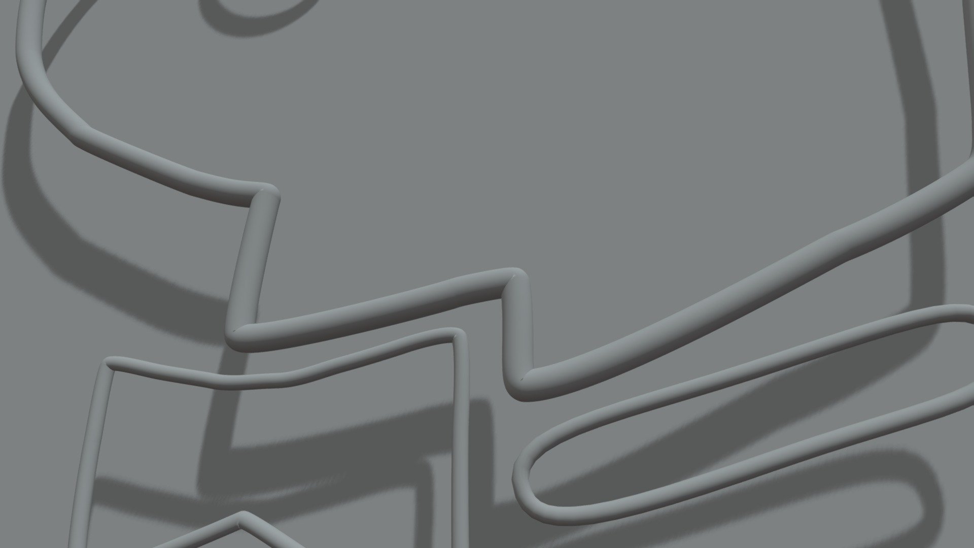 Neon Playboy Logo Obj