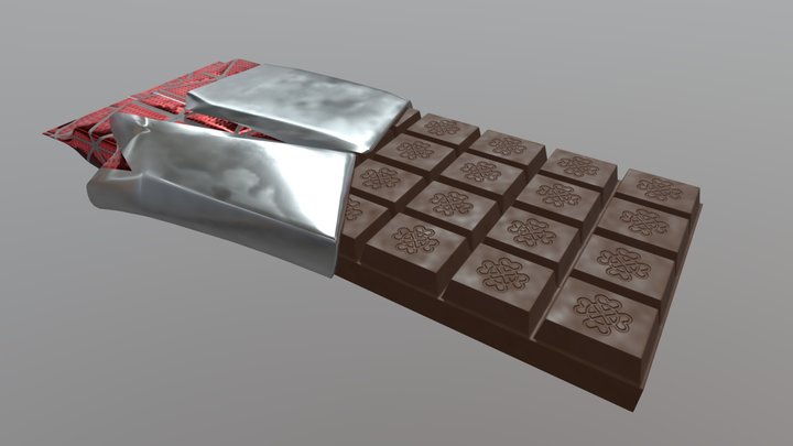 oblig 2 - Chocolate 3D Model