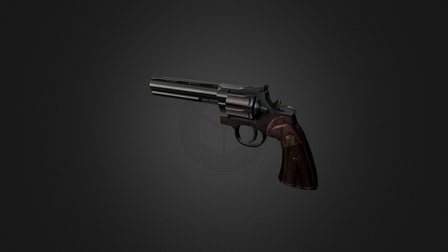 Handgun 1 - Anaconda 3D Model