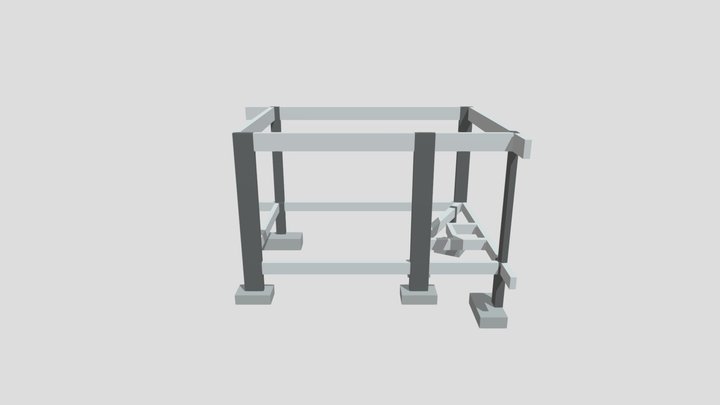 3D SALAO DE FESTAS 3D Model