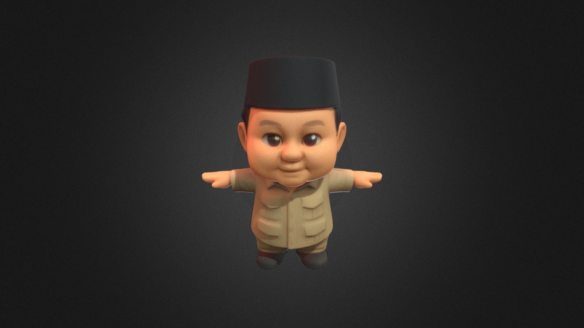 prabowo 3d model - Download Free 3D model by yt simen (@simenfoxbico ...