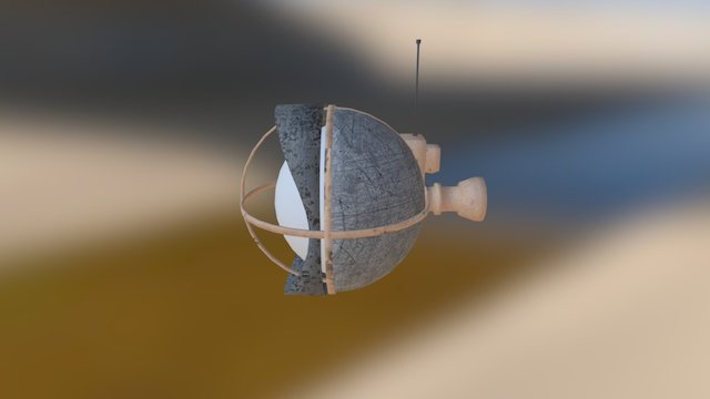 Wandering Lightbot 3D Model