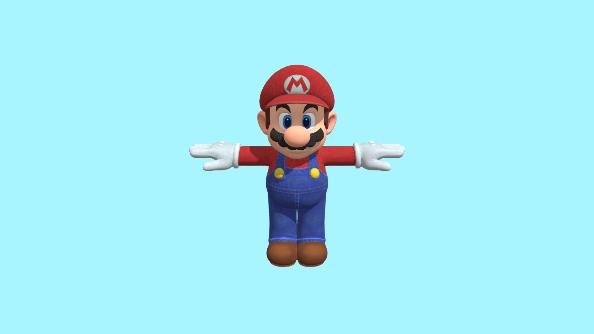 Mario - Download Free 3D model by SML Woody (@jackxxss87) [1ff2f6f ...