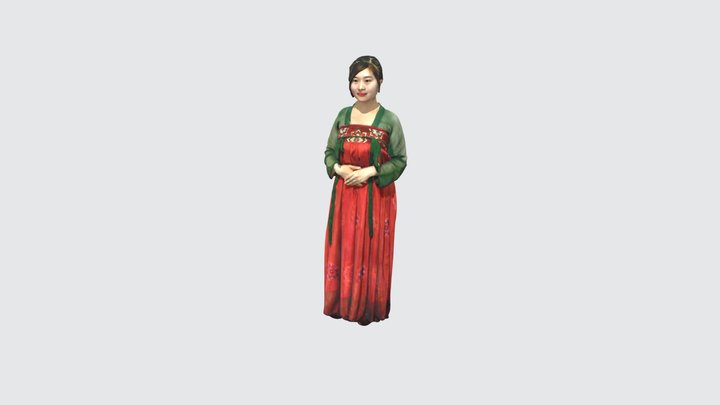 Han Chinese Clothing 3D Model
