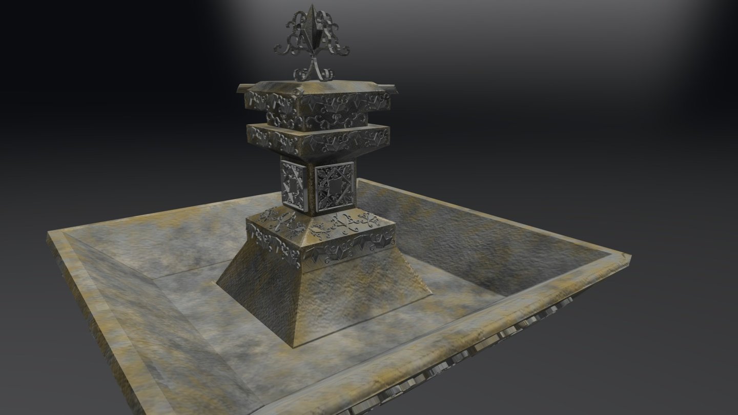 Gothic/Victorian Fountain