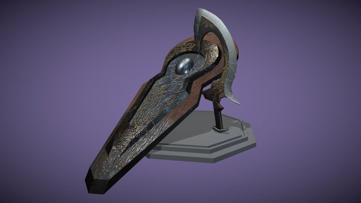 Sword And Shield Assessment 3D Model