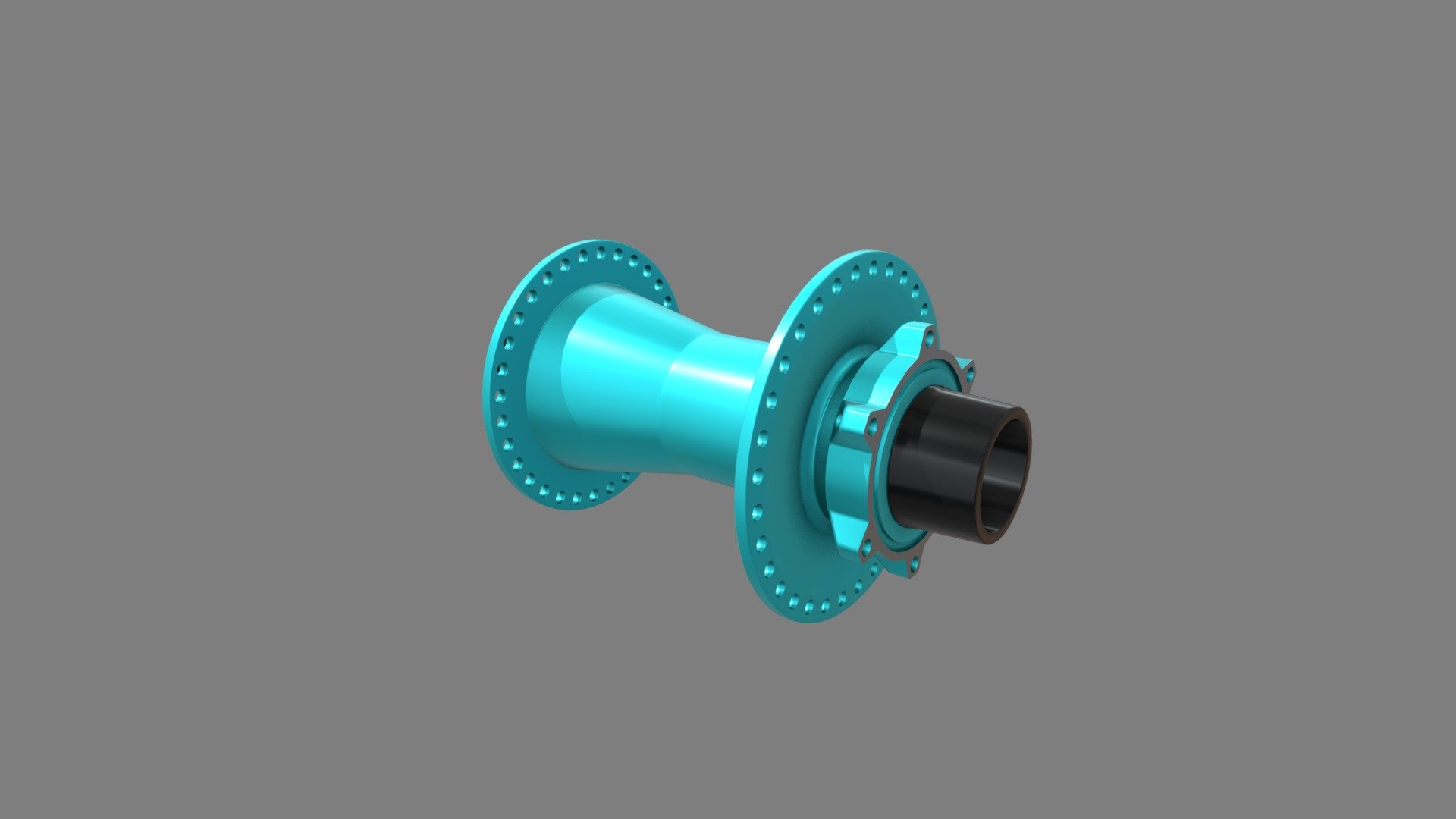 Bicycle wheel hub AR/VR 3D model by Larry3dArts [1ff5f2d] Sketchfab